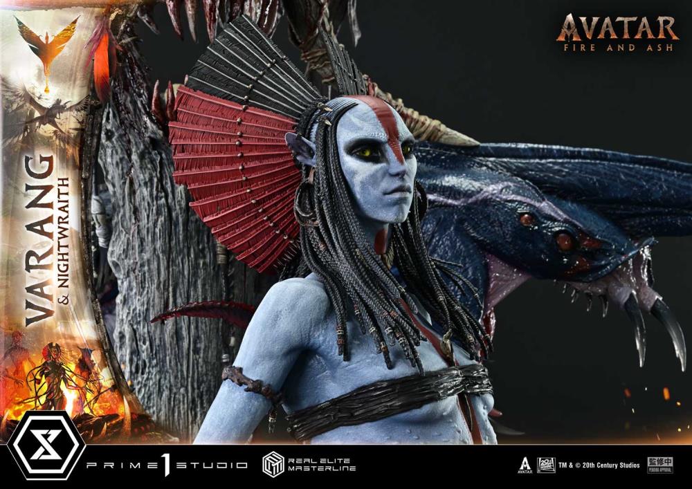 Avatar: Fire and Ash Real Elite Masterline Varang and Nightwraith (Bonus ver.) 1/4 Scale Statue Gallery Image 42