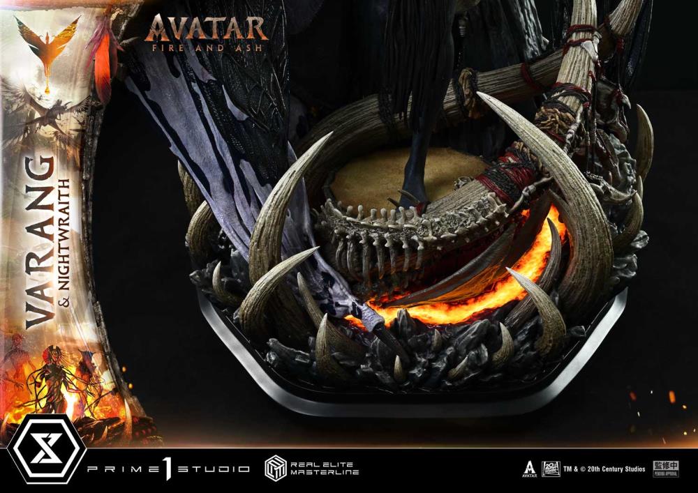 Avatar: Fire and Ash Real Elite Masterline Varang and Nightwraith (Bonus ver.) 1/4 Scale Statue Gallery Image 49
