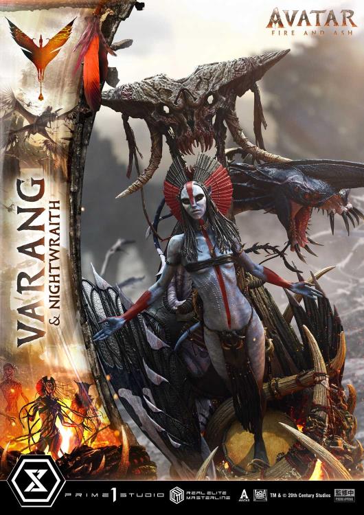 Avatar: Fire and Ash Real Elite Masterline Varang and Nightwraith (Bonus ver.) 1/4 Scale Statue Gallery Image 6