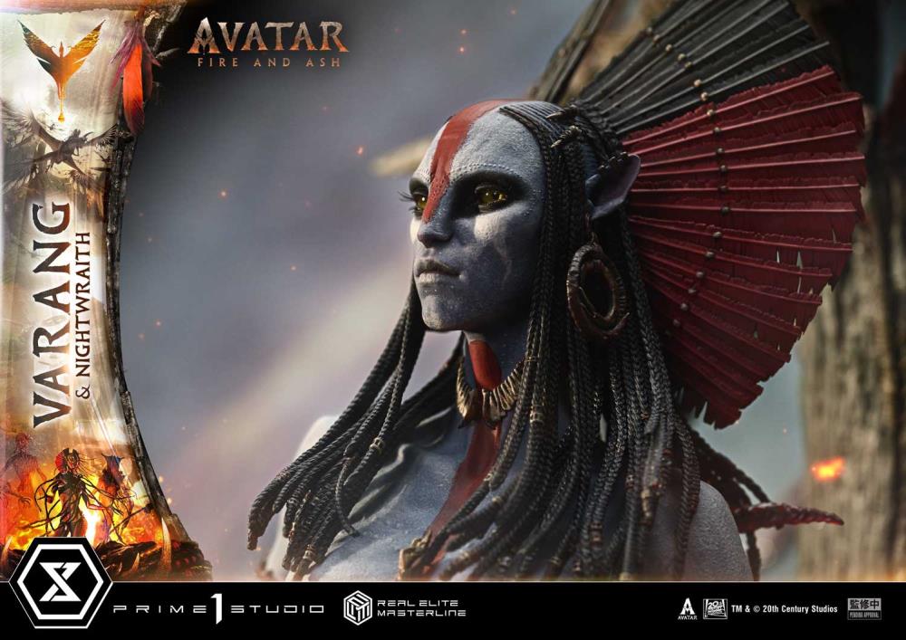 Avatar: Fire and Ash Real Elite Masterline Varang and Nightwraith (Bonus ver.) 1/4 Scale Statue Gallery Image 17
