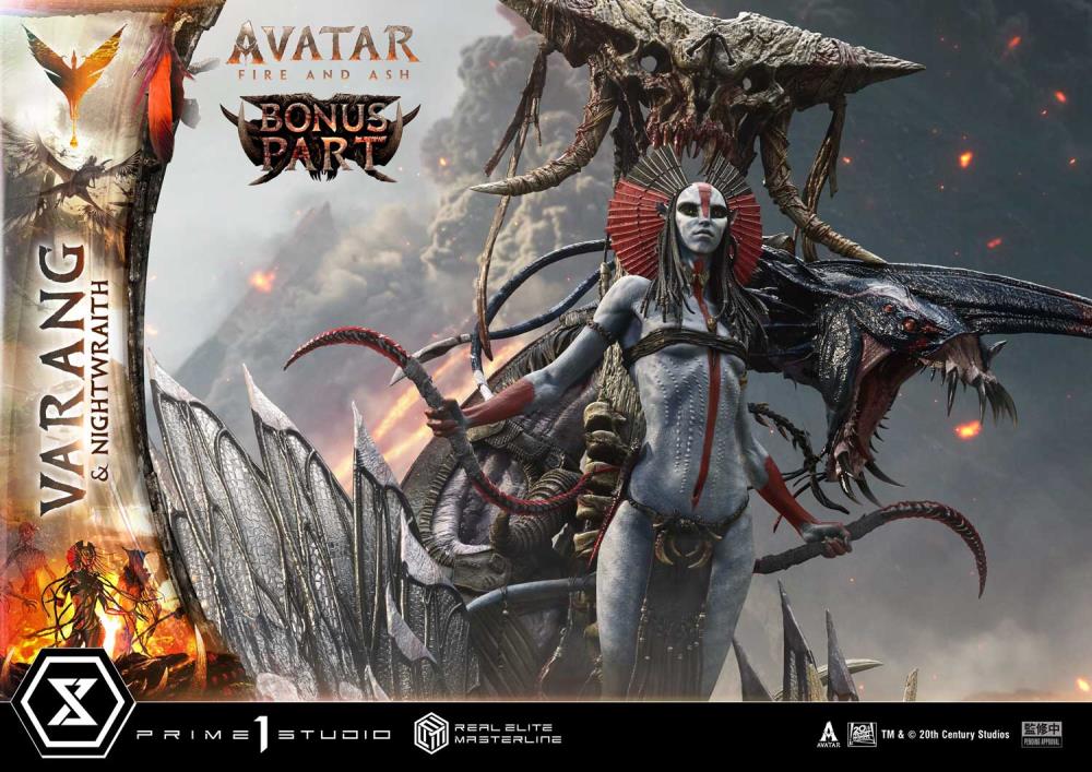 Avatar: Fire and Ash Real Elite Masterline Varang and Nightwraith (Bonus ver.) 1/4 Scale Statue Gallery Image 7