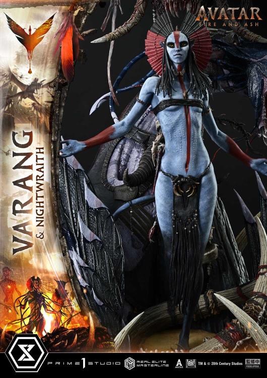 Avatar: Fire and Ash Real Elite Masterline Varang and Nightwraith (Bonus ver.) 1/4 Scale Statue Gallery Image 37