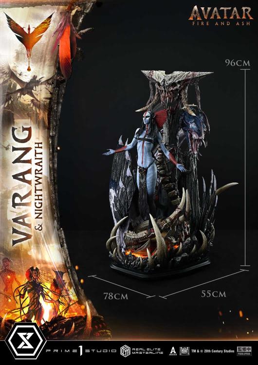 Avatar: Fire and Ash Real Elite Masterline Varang and Nightwraith (Bonus ver.) 1/4 Scale Statue Gallery Image 52