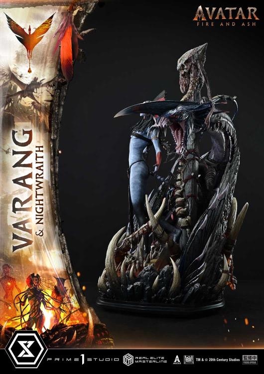 Avatar: Fire and Ash Real Elite Masterline Varang and Nightwraith (Bonus ver.) 1/4 Scale Statue Gallery Image 35