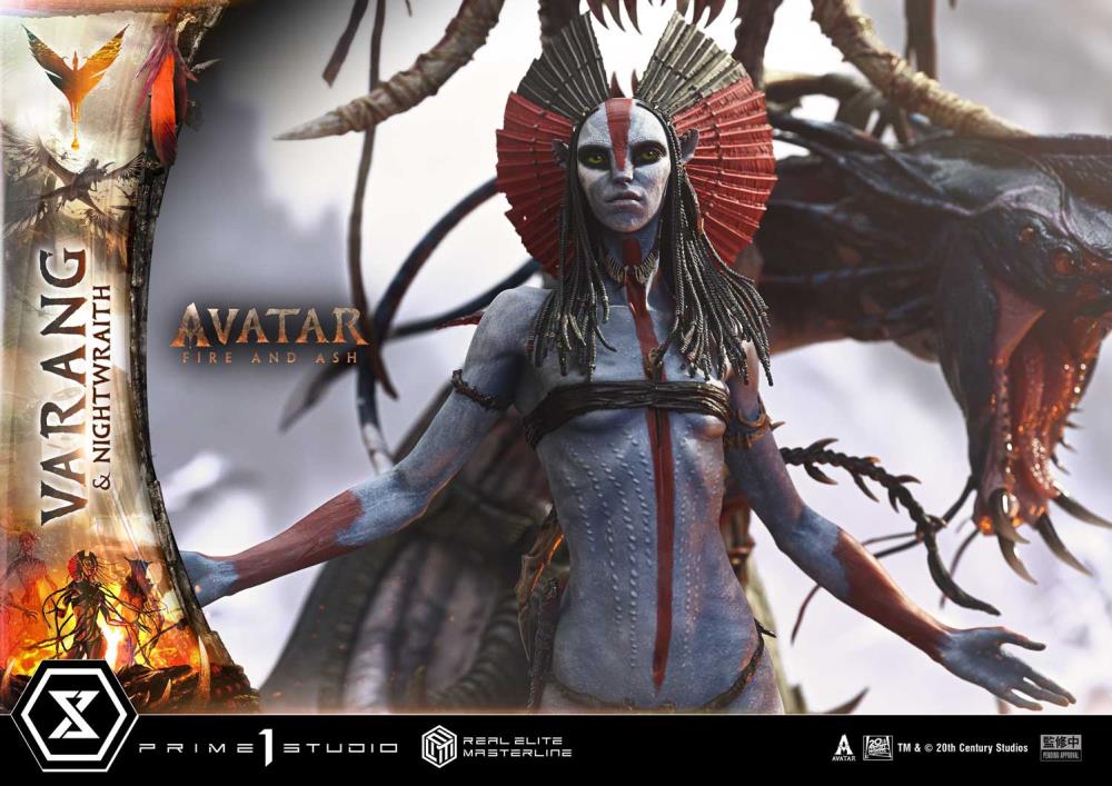 Avatar: Fire and Ash Real Elite Masterline Varang and Nightwraith (Bonus ver.) 1/4 Scale Statue Gallery Image 21