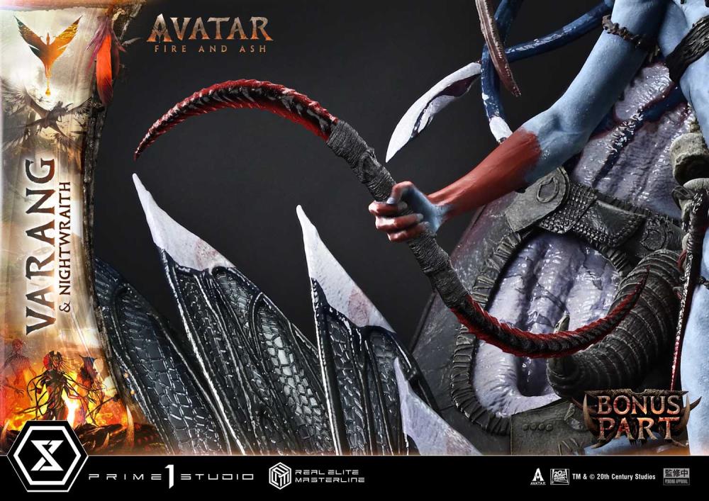 Avatar: Fire and Ash Real Elite Masterline Varang and Nightwraith (Bonus ver.) 1/4 Scale Statue Gallery Image 10