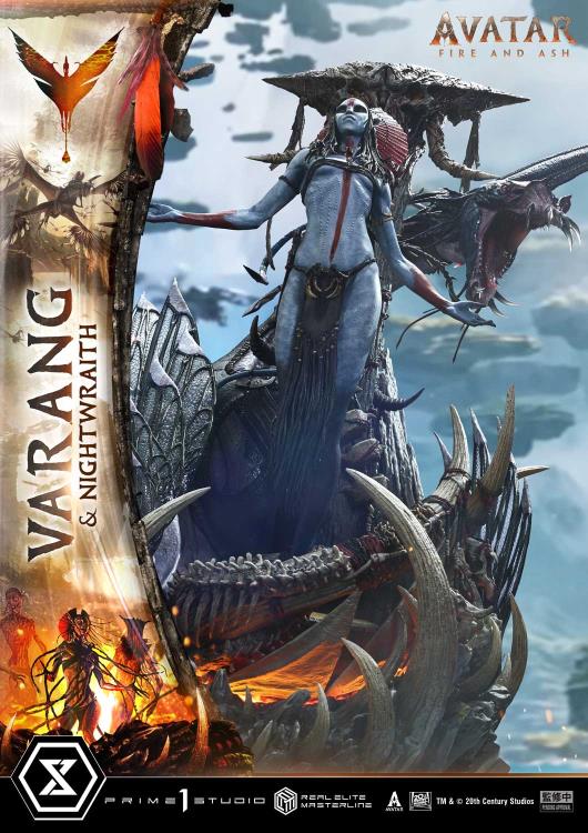 Avatar: Fire and Ash Real Elite Masterline Varang and Nightwraith (Bonus ver.) 1/4 Scale Statue Gallery Image 22