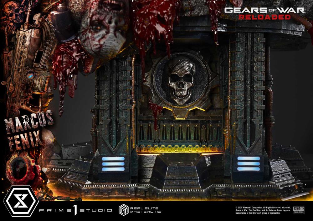 Gears of War Real Elite Masterline Marcus Fenix (Ultimate Ver.) 1/3 Scale Statue Gallery Image 58