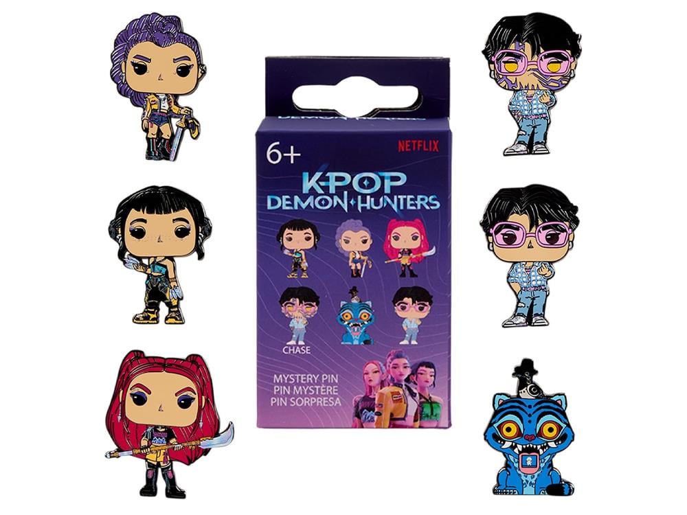 KPop Demon Hunters Pop! Random Enamel Mystery Pin Gallery Image 1