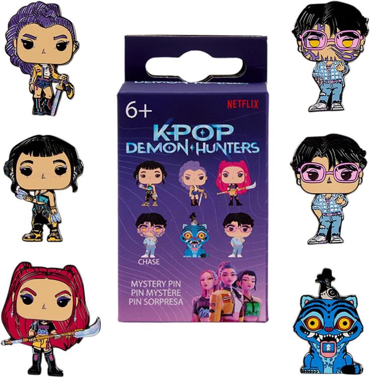 KPop Demon Hunters Pop! Random Enamel Mystery Pin Gallery Image 5