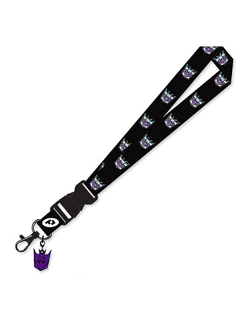 Transformers Decepticon Logo Lanyard Gallery Image 2