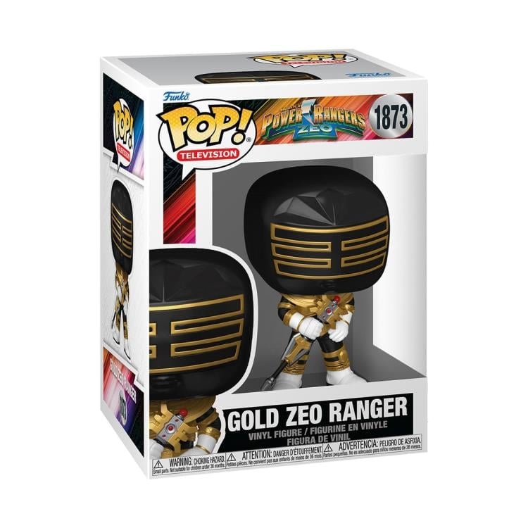 Power Rangers Zeo Pop! Television #1873 Gold Zeo Ranger Gallery Image 4