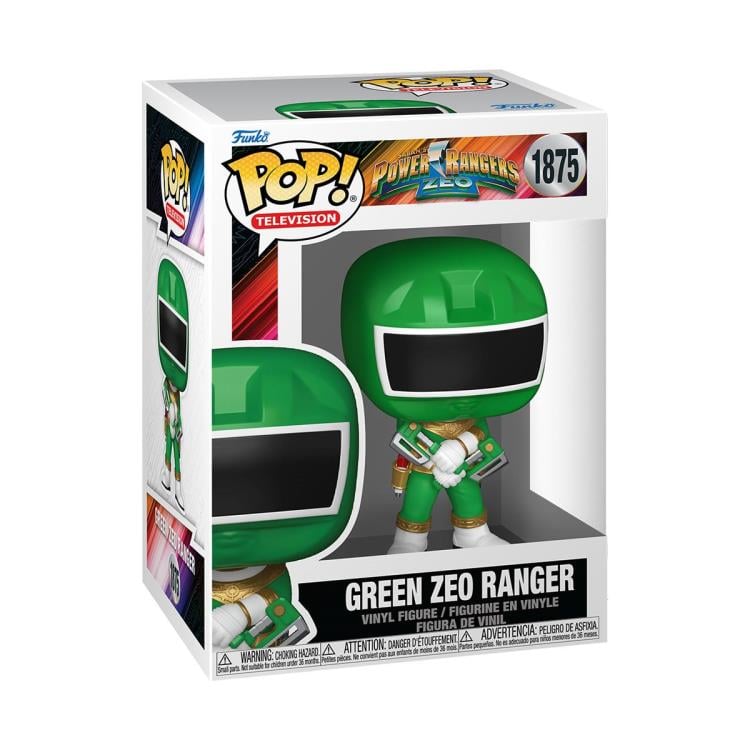 Power Rangers Zeo Pop! Television #1875 Green Zeo Ranger Gallery Image 4
