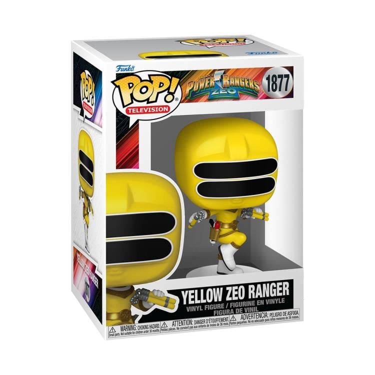 Power Rangers Zeo Pop! Television #1877 Yellow Zeo Ranger Gallery Image 4