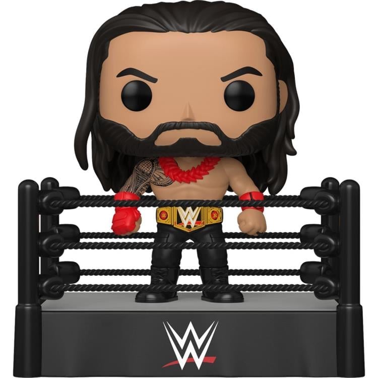 WWE Pop! Deluxe #201 Roman Reigns in Ring (Wrestlemania) Gallery Image 3