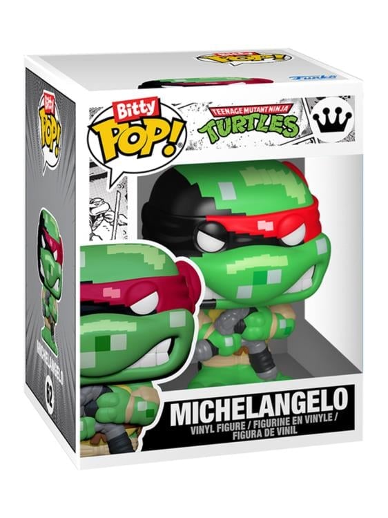 Teenage Mutant Ninja Turtles Bitty Pop! Arcade Michelangelo Gallery Image 5