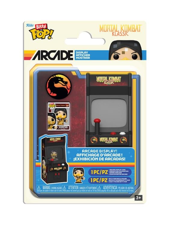 Mortal Kombat Bitty Pop! Arcade Mortal Kombat Klassic Scorpion Gallery Image 5