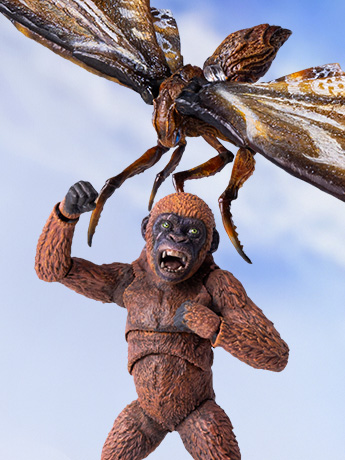 Godzilla x Kong: The New Empire Mothra and Suko Action Figure Set Gallery Image 2