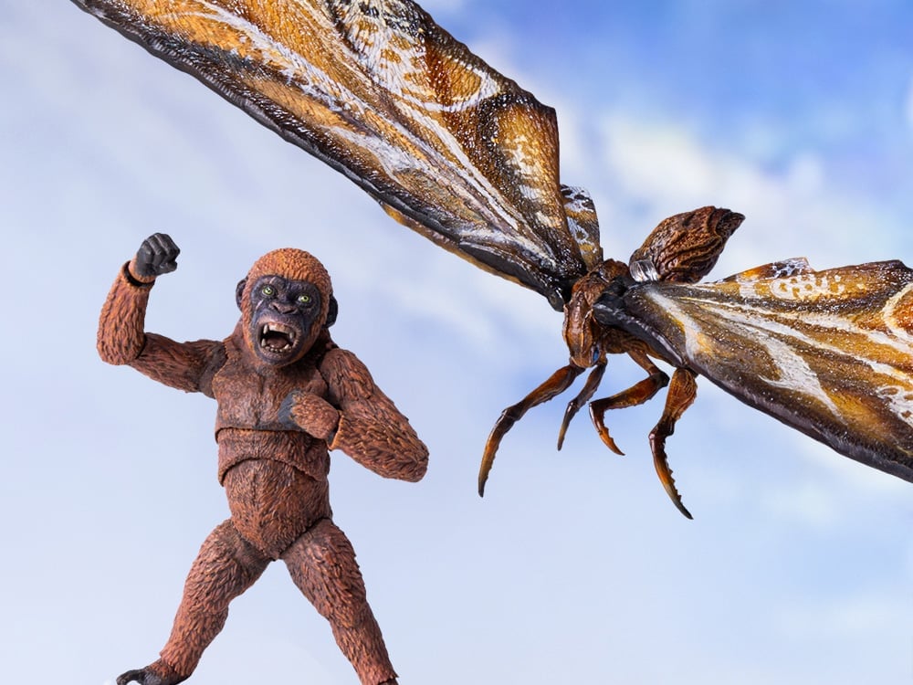 Godzilla x Kong: The New Empire Mothra and Suko Action Figure Set Gallery Image 1