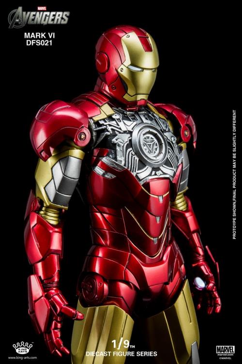 The Avengers 1/9 Scale Iron Man Mark VI Die-Cast Figure