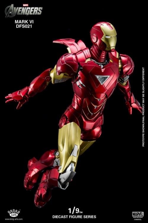 The Avengers 1/9 Scale Iron Man Mark VI Die-Cast Figure