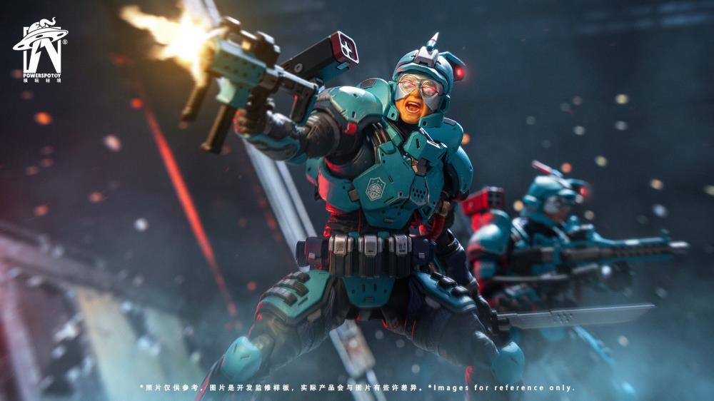 Xpedion Steel Thunder Special Force Tactical Arm (Deluxe Edition) 1/12 Scale Action Figure Gallery Image 4