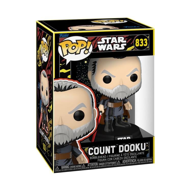 Star Wars Pop! #833 Count Dooku (Retro) Gallery Image 4