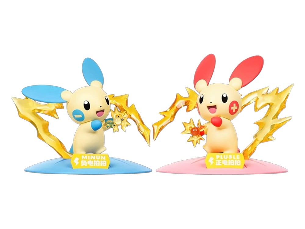 Pokemon Prime Figure Minun & Plusle Figure Set Gallery Image 3