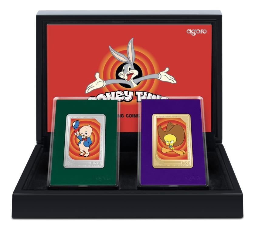 2026 Warner Bros Looney Tunes Trading Coins Mystery Box Pair of 1 oz. Silver Collectibles Gallery Image 3