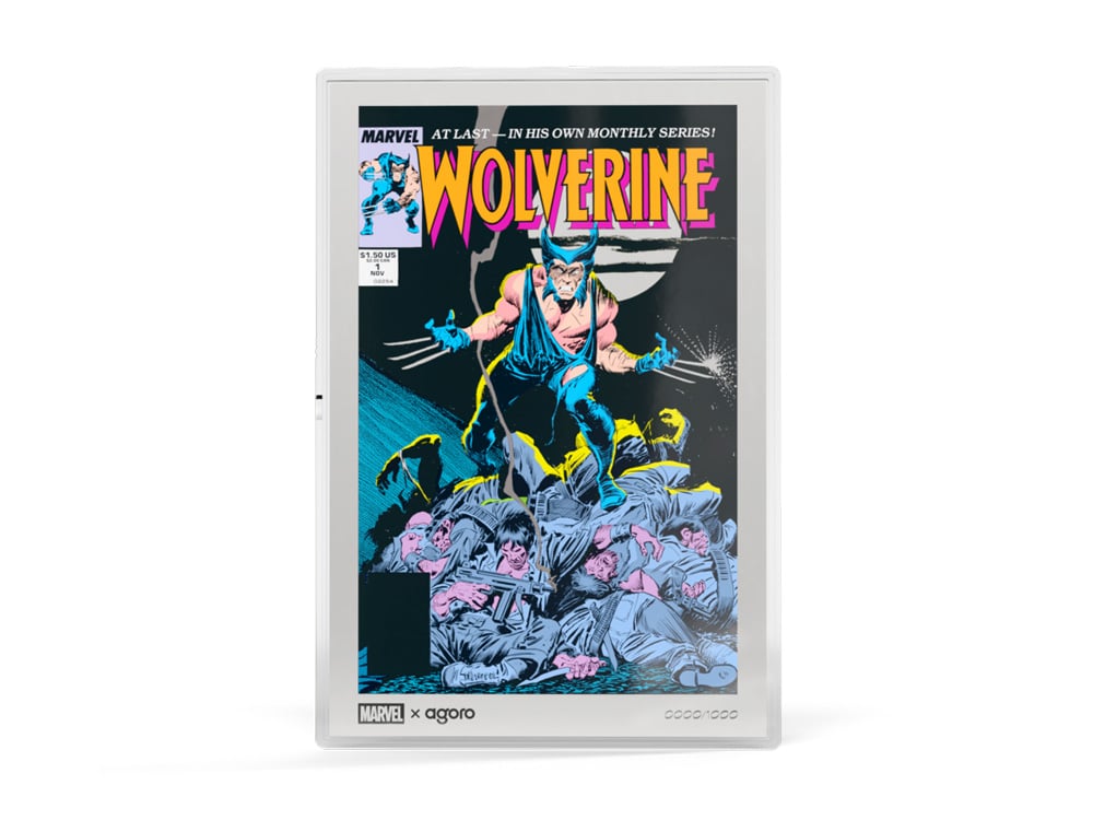 2026 Marvel Comic Book- Wolverine #1 Cover 1 oz Silver Collectible
