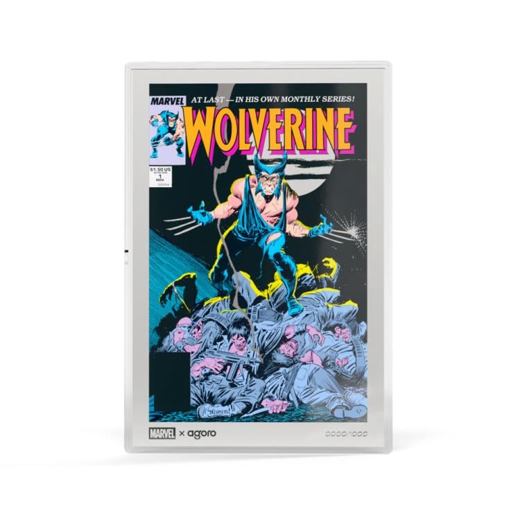 2026 Marvel Comic Book- Wolverine #1 Cover 1 oz Silver Collectible