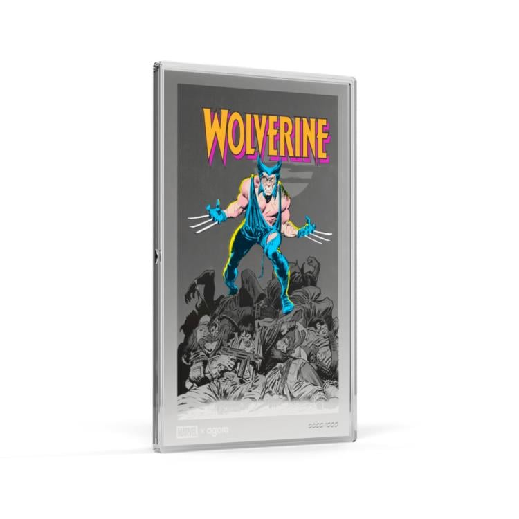 2026 Marvel Comic Book- Wolverine #1 Cover 1 oz Silver Collectible