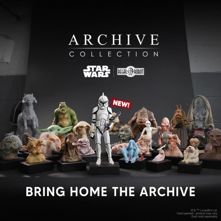 Star Wars: Attack of the Clones Archive Collection Clone Trooper (Signature Edition) Limited Edition Concept Maquette Replica Gallery Image 20