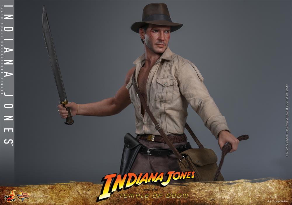 Indiana Jones and the Temple of Doom MMS860 Indiana Jones 1/6th Scale Collectible Figure Gallery Image 10