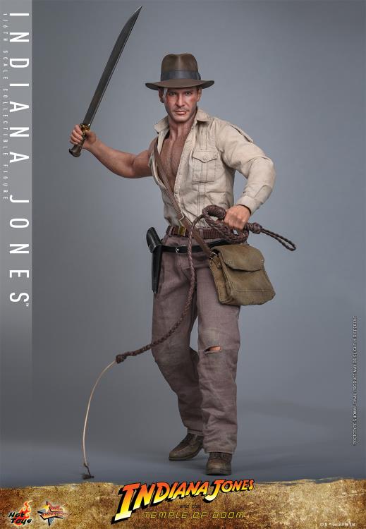 Indiana Jones and the Temple of Doom MMS860 Indiana Jones 1/6th Scale Collectible Figure Gallery Image 8