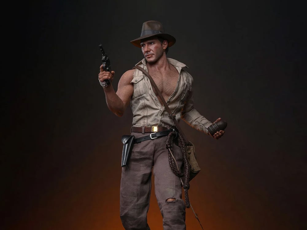 Indiana Jones and the Temple of Doom MMS860 Indiana Jones 1/6th Scale Collectible Figure Gallery Image 1