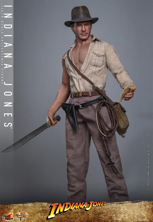 Indiana Jones and the Temple of Doom MMS860 Indiana Jones 1/6th Scale Collectible Figure Gallery Image 9
