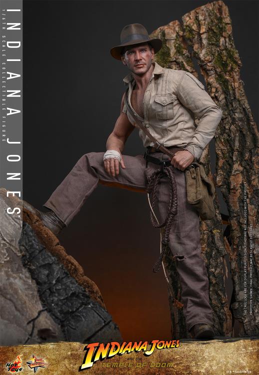 Indiana Jones and the Temple of Doom MMS860 Indiana Jones 1/6th Scale Collectible Figure Gallery Image 5
