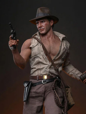 Indiana Jones and the Temple of Doom MMS860 Indiana Jones 1/6th Scale Collectible Figure Gallery Image 2
