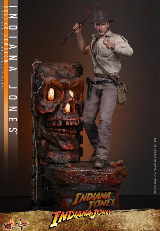 Indiana Jones and the Temple of Doom MMS861 Indiana Jones (Deluxe Ver.) 1/6th Scale Collectible Figure Gallery Image 4