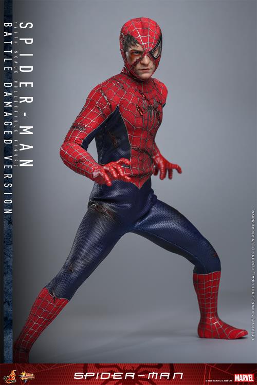 Spider-Man (2002) MMS859 Spider-Man (Battle Damaged Ver.) 1/6th