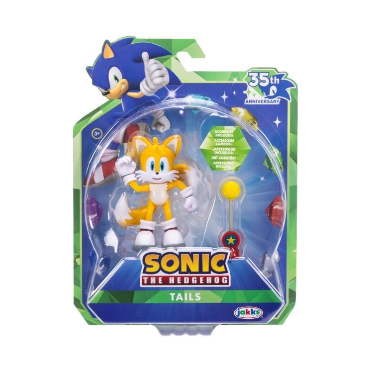 Sonic the Hedgehog 35th Anniversary 4-Inch Scale Wave 23 Set of 3 Figures Gallery Image 6