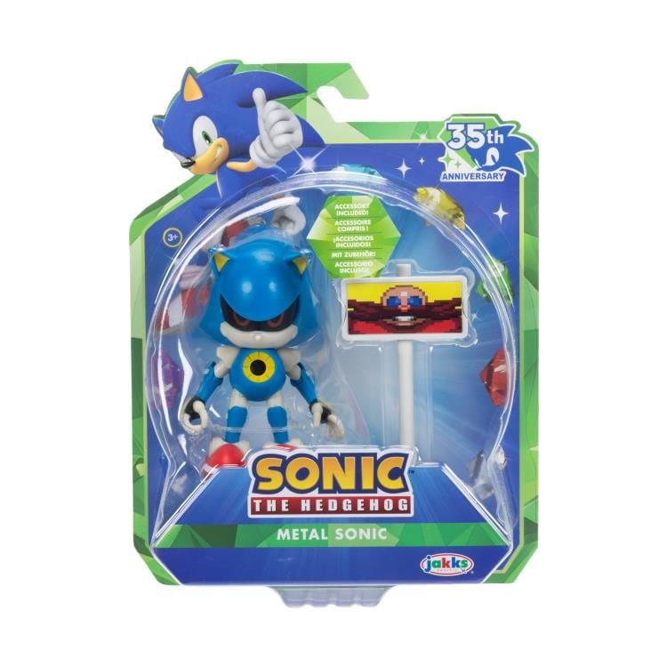 Sonic the Hedgehog 35th Anniversary 4-Inch Scale Wave 23 Set of 3 Figures Gallery Image 8
