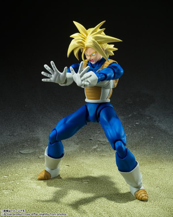 Dragon Ball Z S.H.Figuarts Super Saiyan Trunks (Infinite Latent Super Power) Action Figure (Reissue) Gallery Image 4