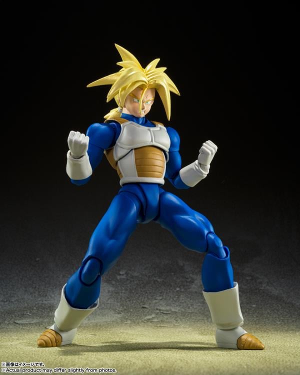 Dragon Ball Z S.H.Figuarts Super Saiyan Trunks (Infinite Latent Super Power) Action Figure (Reissue) Gallery Image 5