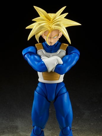 Image of Dragon Ball Z S.H.Figuarts Super Saiyan Trunks (Infinite Latent Super Power) Action Figure (Reissue)