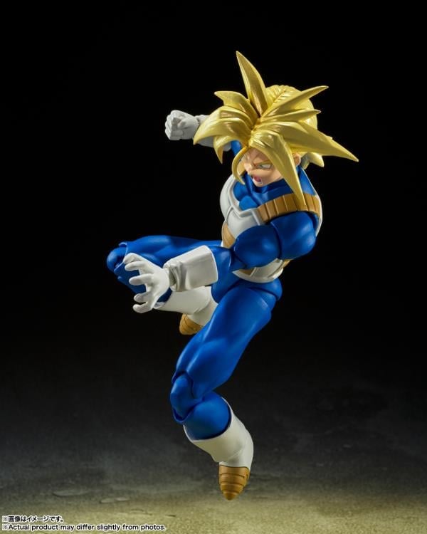Dragon Ball Z S.H.Figuarts Super Saiyan Trunks (Infinite Latent Super Power) Action Figure (Reissue) Gallery Image 7
