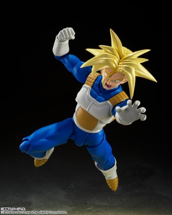 Dragon Ball Z S.H.Figuarts Super Saiyan Trunks (Infinite Latent Super Power) Action Figure (Reissue) Gallery Image 8