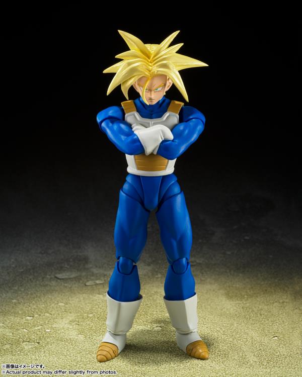 Dragon Ball Z S.H.Figuarts Super Saiyan Trunks (Infinite Latent Super Power) Action Figure (Reissue) Gallery Image 3
