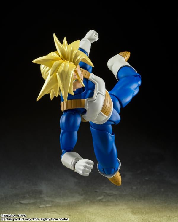 Dragon Ball Z S.H.Figuarts Super Saiyan Trunks (Infinite Latent Super Power) Action Figure (Reissue) Gallery Image 6